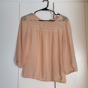Quarter sleeve blouse